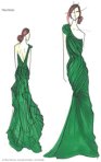 Mila Kunis Vera Wang Dress